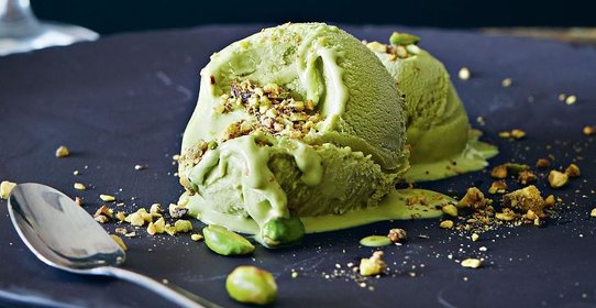 Фисташковое мороженое