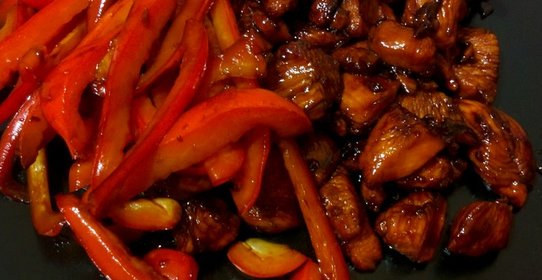 Курица в карамели по‑китайски