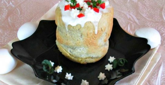 Кулич с сюрпризом