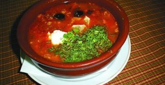 Солянка по-грузински