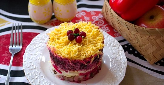 Селедка под шубой порционная