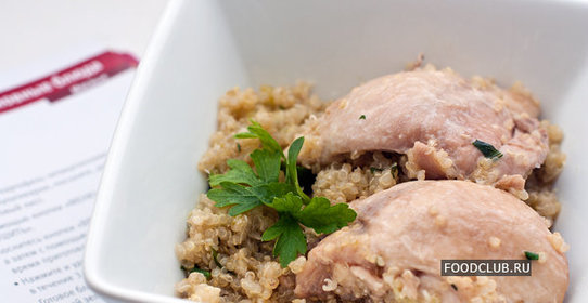 Курица с киноа в мультиварке