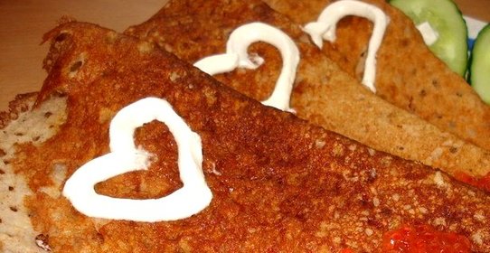 Блины из ржаной муки