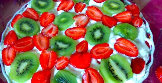 Торт из пряников и бананов