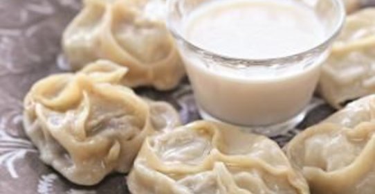 Манты с мясом