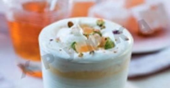 Коктейль с турецкими сладостями