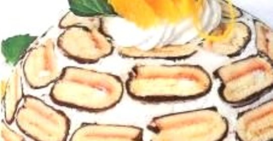 Апельсиновая шарлотка