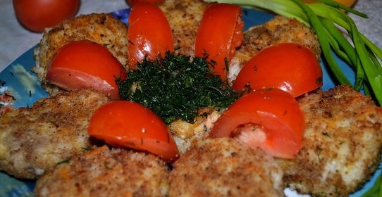 Рыбные котлеты для любимых