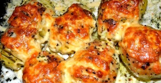 Картошка с сыром в мультиварке