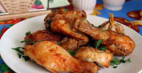 Остро - сладкая курица в микроволновке или ужин за 20 минут