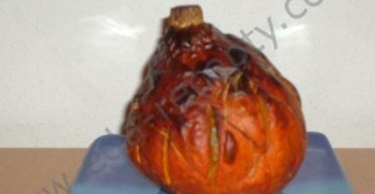 Тыква, фаршированная рисом и мясом, и со сказкой