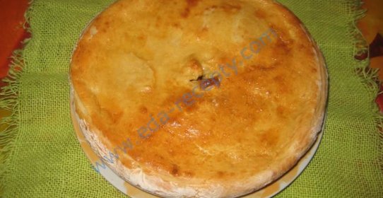 Капустная кулебяка с капустой