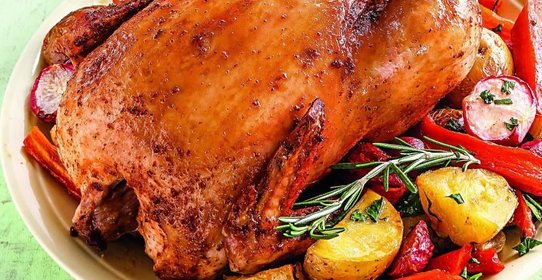 Курица с овощами