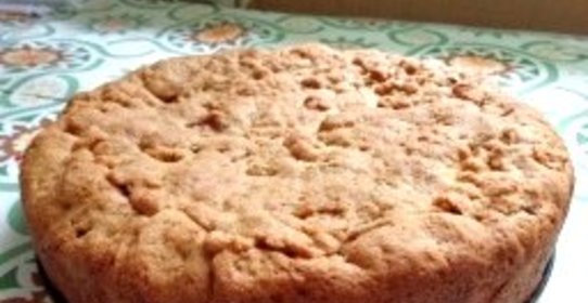 вегетарианский творожный пирог из песочного теста