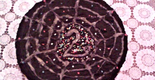 Чёрно-белый торт