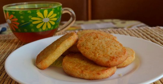 Сырное печенье с перцем