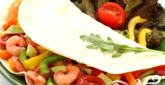 Фахитас с креветками