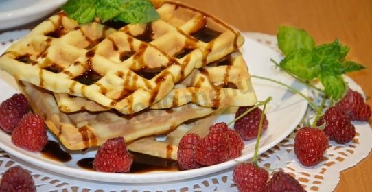 Венские вафли для электровафельницы