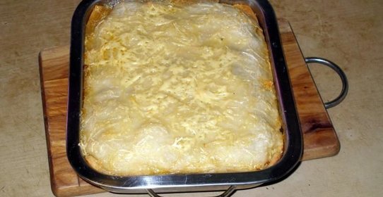 Лазанья простая с фаршем по-домашнему