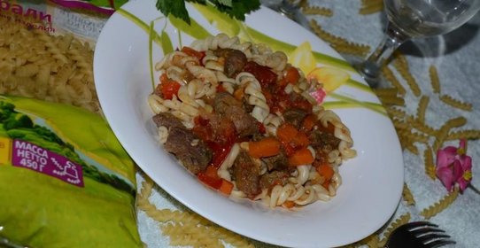 Паста с печенью