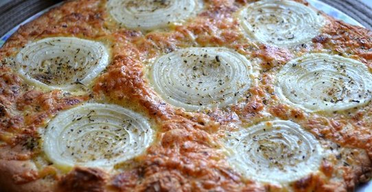 Лепешка луковая