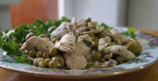 Курица по французски