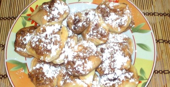 Песочное ореховое печенье