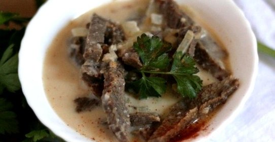 Говядина в молоке