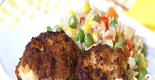 Жареные котлеты из кальмаров