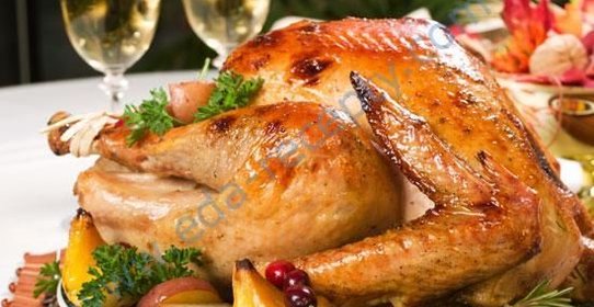 Запеченная индейка в духовке