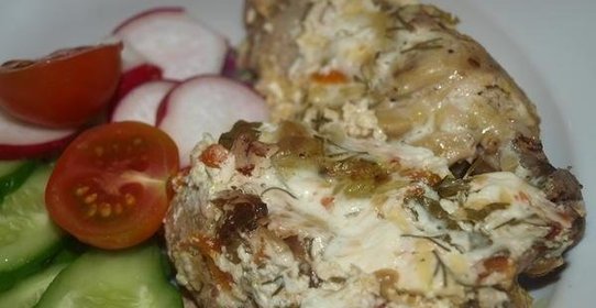 Курица в соусе в мультиварке