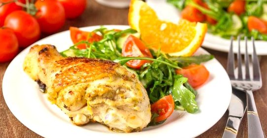 Курица в цитрусово-горчичном маринаде