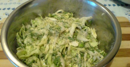 Салат с плавленым сыром