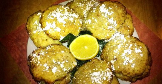 Творожно-лимонное печенье