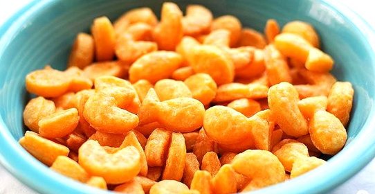 Сырные крекеры-рыбки