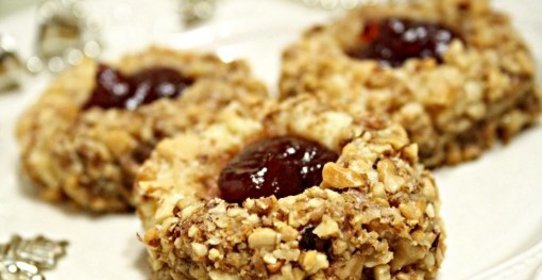 Печенье с повидлом