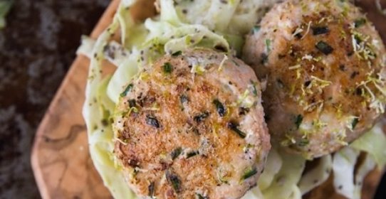 Рыбные котлеты с капустой