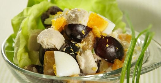 Коктейль из курицы по-шашадски