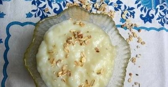 Молочно-ванильный кисель