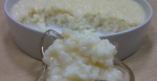 Рисовый пудинг с сахаром