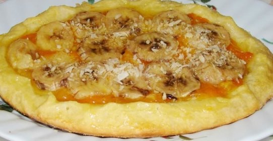 Банановый торт