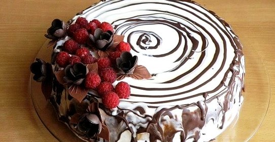 Торт Трухлявый пень (классический рецепт)