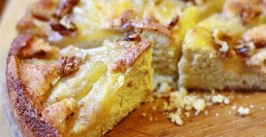 Пирог «Грушевый рай»