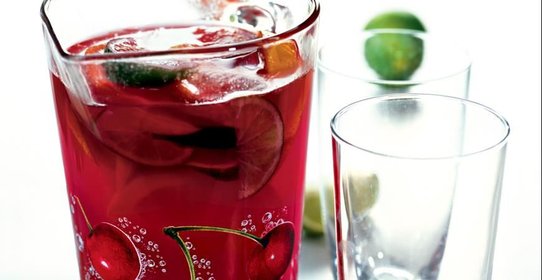 Клюквенно-апельсиновый пунш