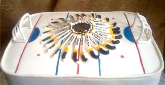 Торт Хоккейное поле