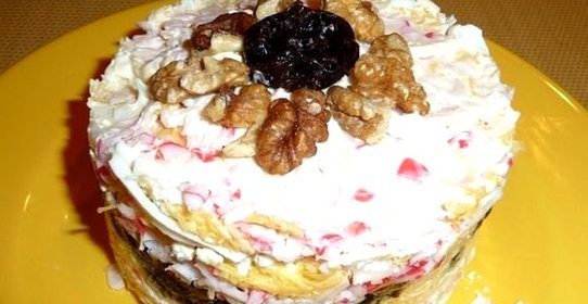 Салат Черный жемчуг