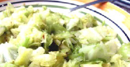 Обжаренная капуста