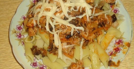 Паста с мясом