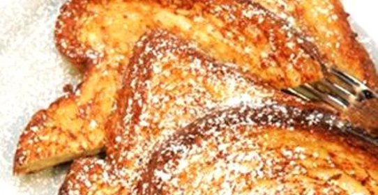 Французские тосты с апельсином и лимонной цедрой