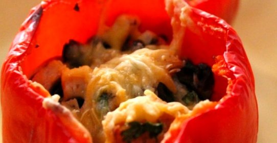 Курица в перце